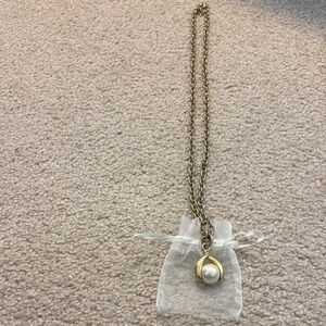 Express vintage Pearl Pendant Necklace